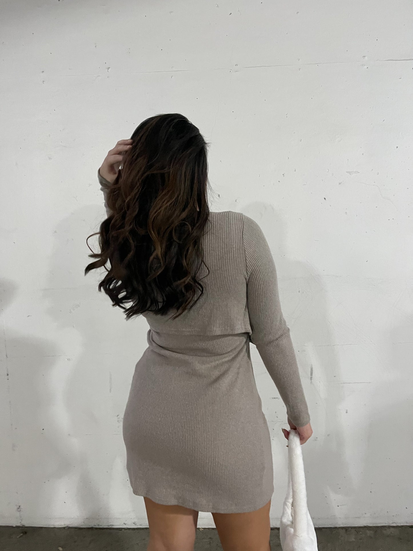 Cinnamon Cardi Dress