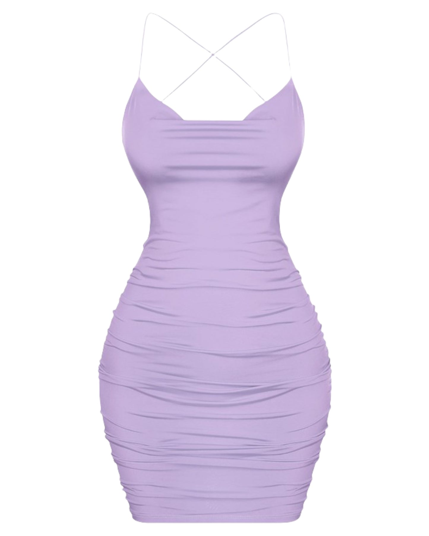 Lavender Mini Dress