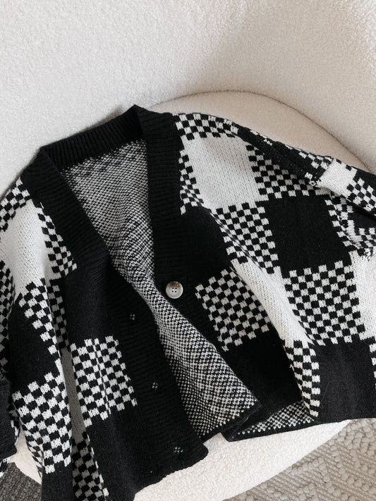Checkmate Cardigan